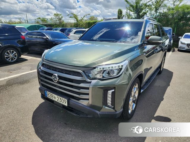 Ssangyong The New Rexton Sport 2022 Светло-зеленый из Кореи