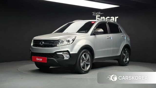 Ssangyong New Style Korando C 2018 Серебристо-серый из Кореи