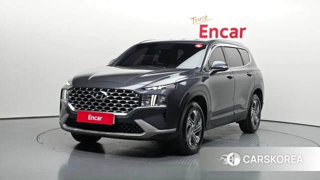Hyundai The New Santa Fe 2021 Серый из Кореи
