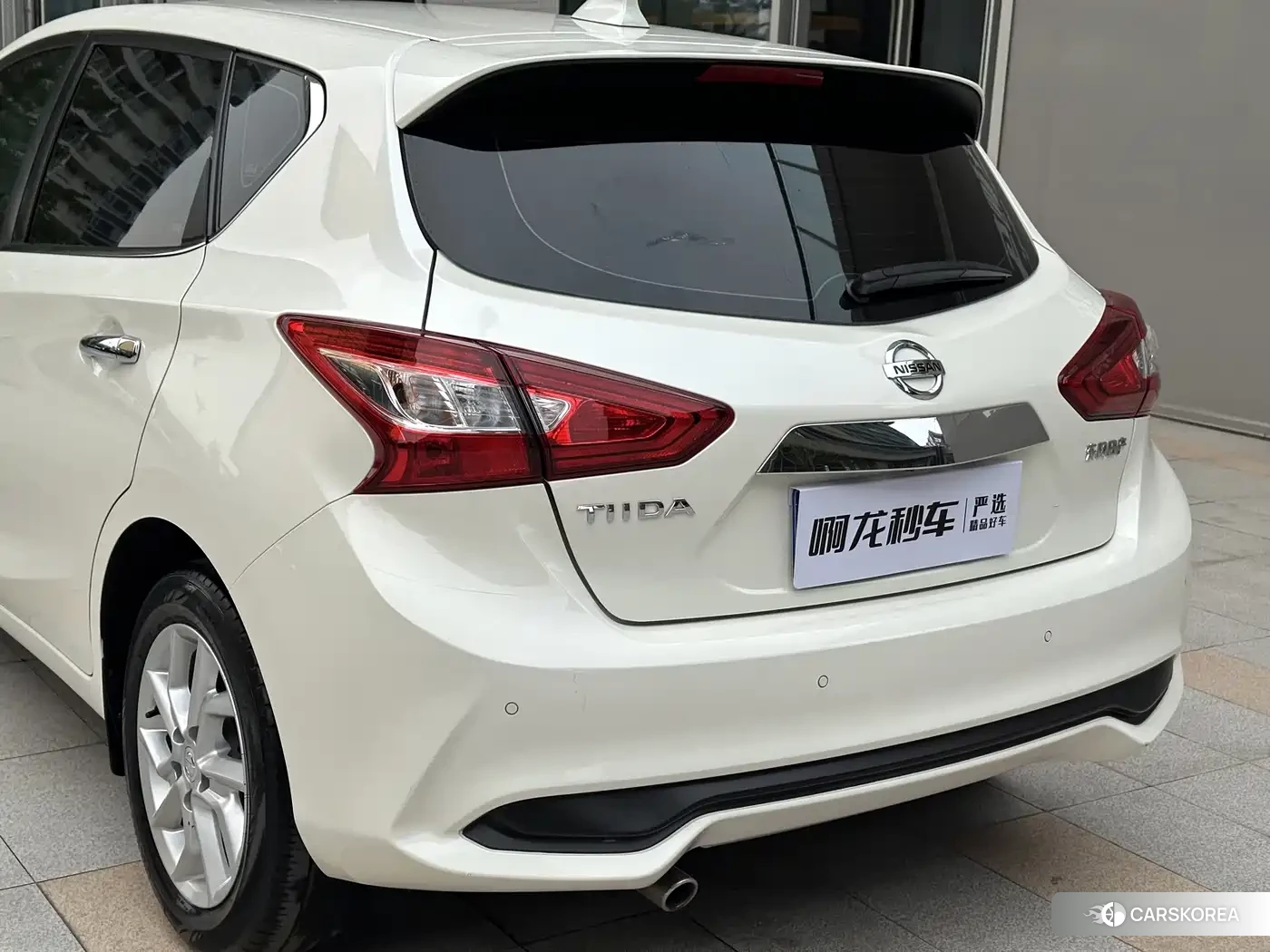 Nissan Tiida 2021 Белый из Китая