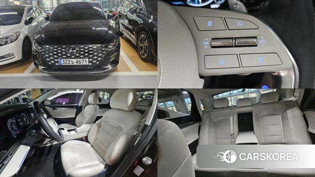 Hyundai The New Grandeur IG 2022 Черный из Кореи
