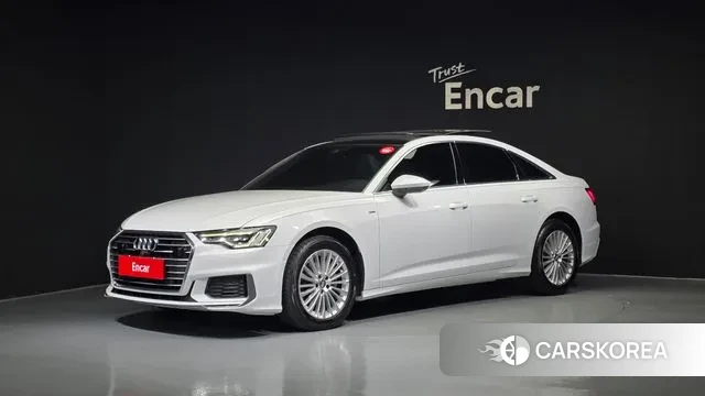 Audi A6 (C8) 2020 Белый из Кореи
