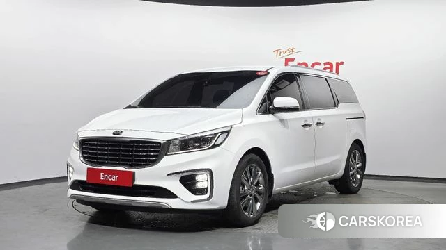 Kia The New Carnival 2018 Белый из Кореи