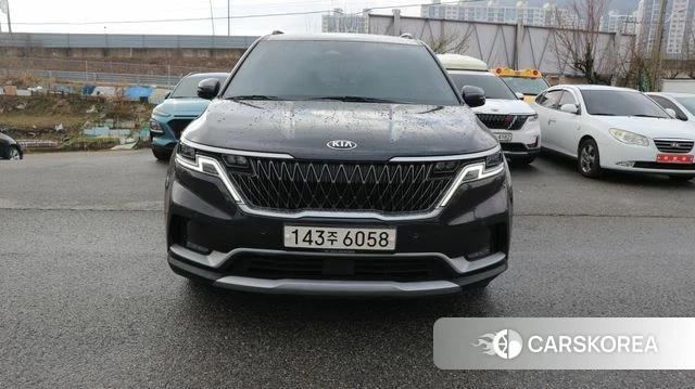 Kia Carnival 4th generation 2021 Серый из Кореи