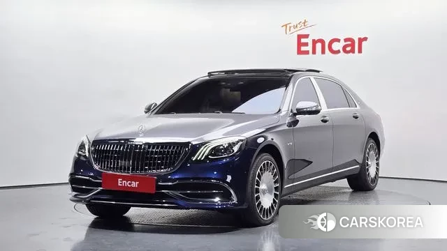 Mercedes-Benz S-Class W222 2018 Синий из Кореи