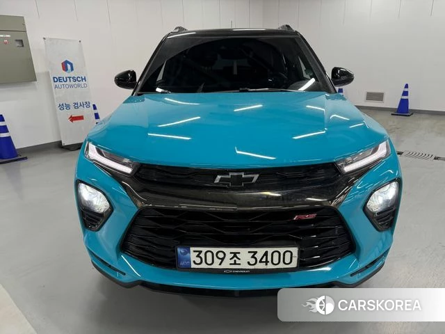 Chevrolet (GM Daewoo) Trailblazer 2021 Синий из Кореи