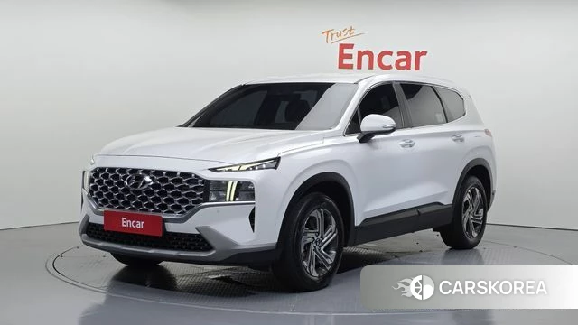 Hyundai The New Santa Fe 2021 Белый из Кореи