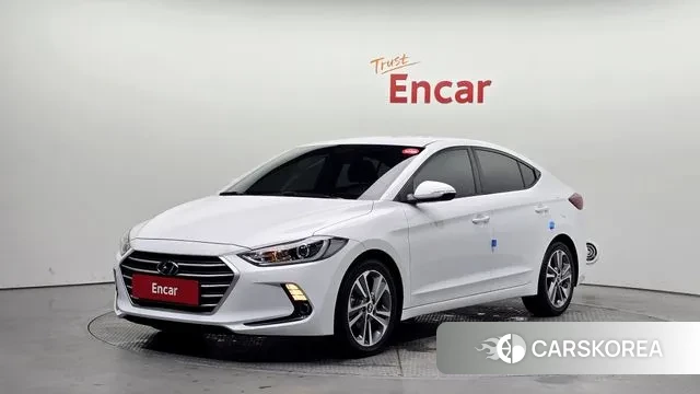 Hyundai Avante AD 2018 Белый из Кореи