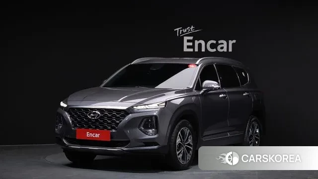 Hyundai Santa Fe TM 2018 Серый из Кореи