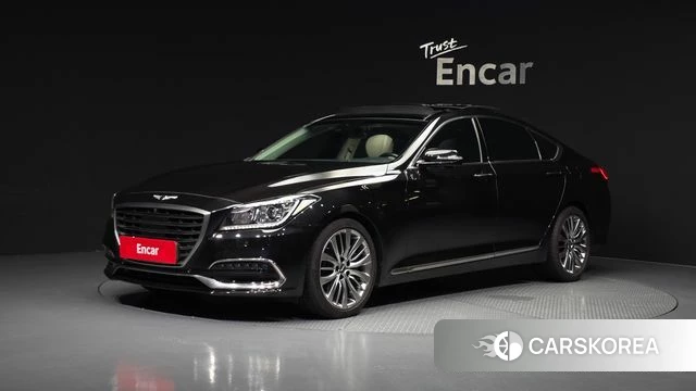 Genesis G80 2018 Черный из Кореи