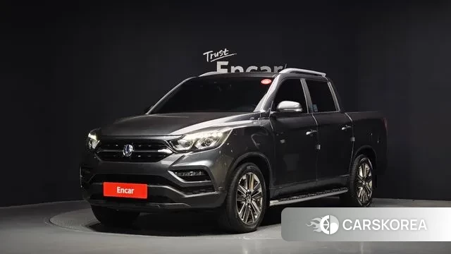 Ssangyong Rexton Sports 2021 Серый из Кореи