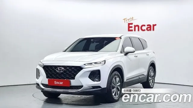 Hyundai Santa Fe TM 2018 Белый из Кореи