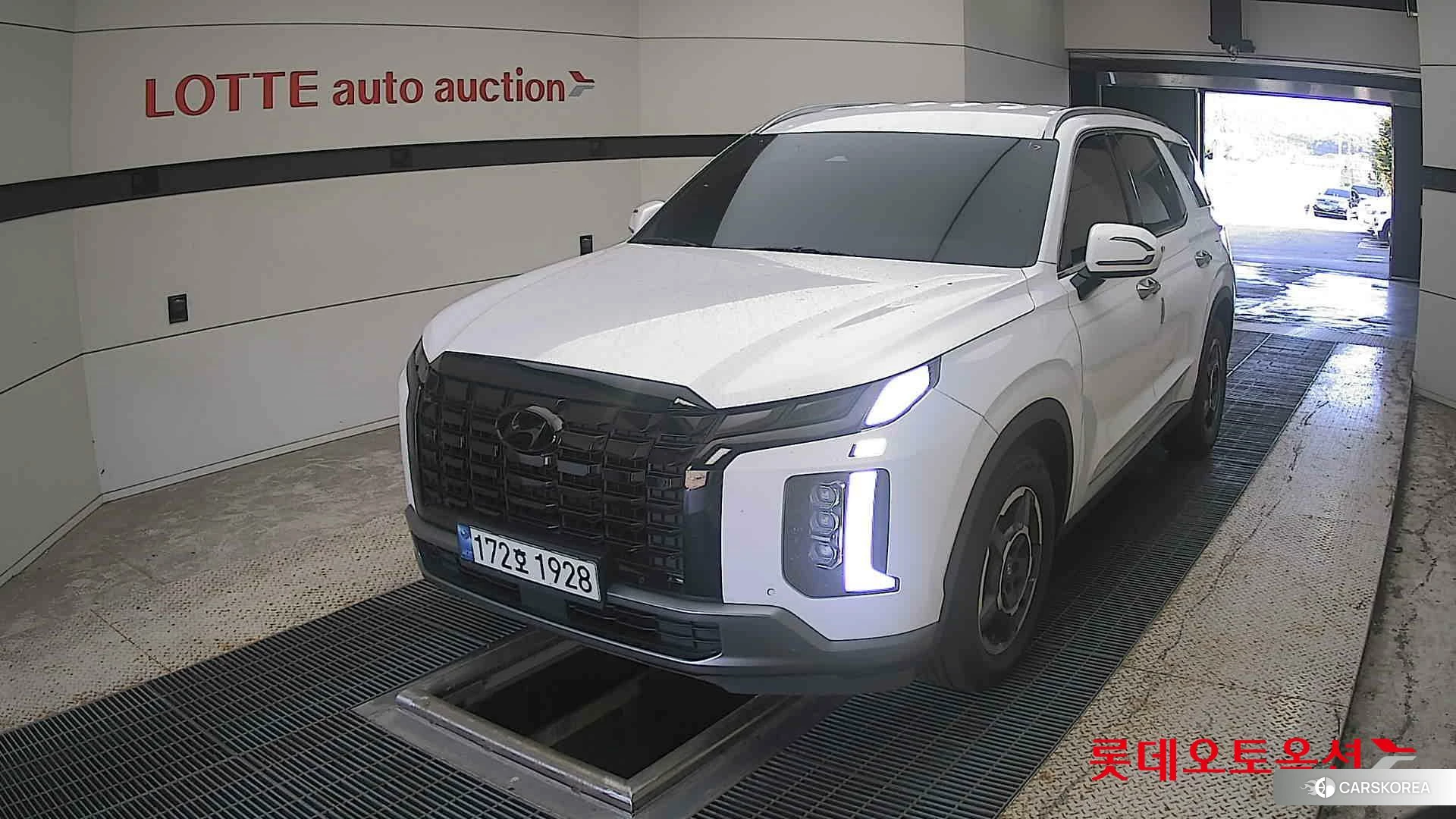 Hyundai Palisade 2023 Белый из Кореи