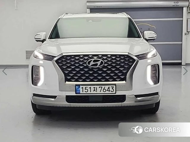 Hyundai Palisade 2021 Белый из Кореи
