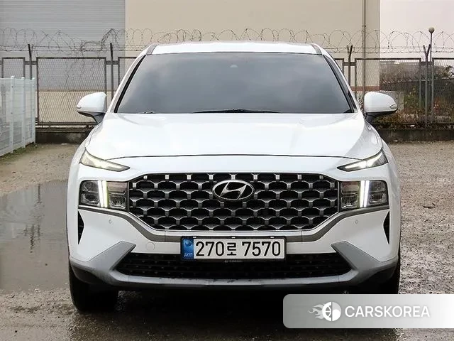 Hyundai The New Santa Fe 2021 Белый из Кореи