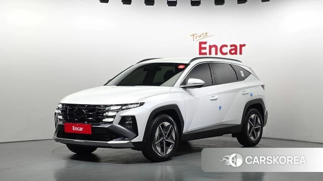 Hyundai The New Tucson Hybrid (NX4) 2025 Белый из Кореи