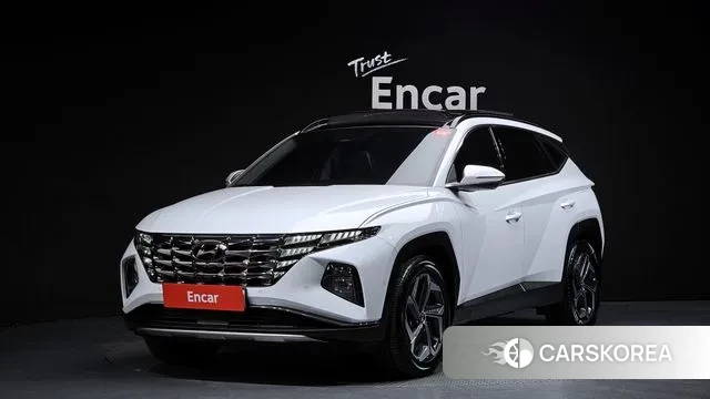 Hyundai Tucson Hybrid (NX4) 2022 Белый из Кореи