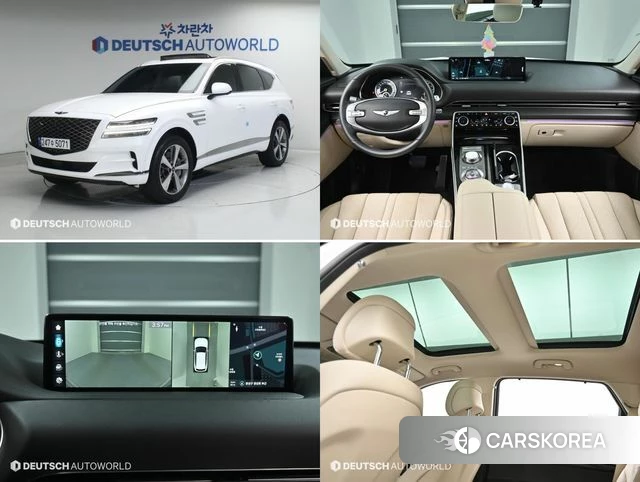 Genesis GV80 2023 Белый из Кореи