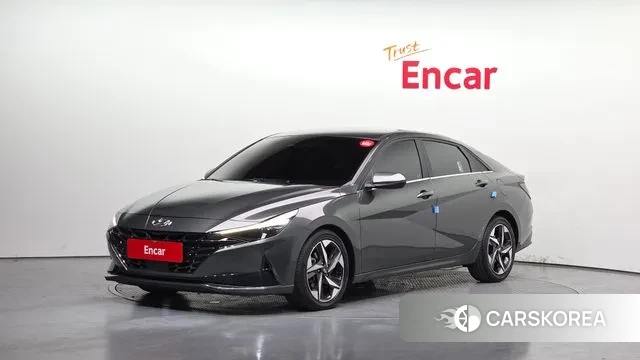 Hyundai Avante (CN7) 2022 Серый из Кореи