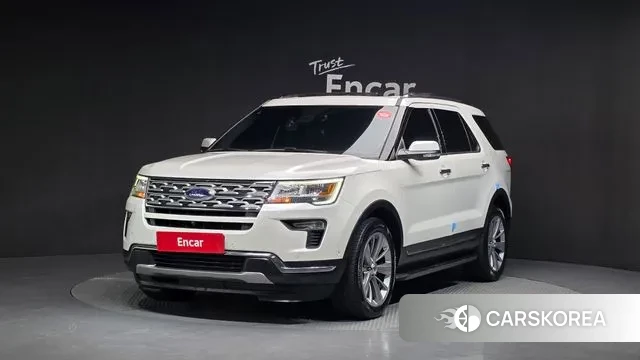 Ford Explorer 2019 Белый из Кореи
