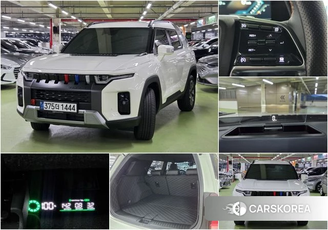Ssangyong The New Torres 2025 Белый из Кореи