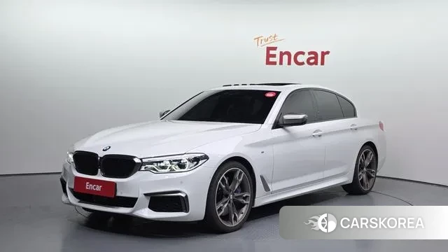 BMW 5 Series (G30) 2019 Белый из Кореи