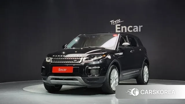 Land Rover Range Rover Evoque 2018 Черный из Кореи