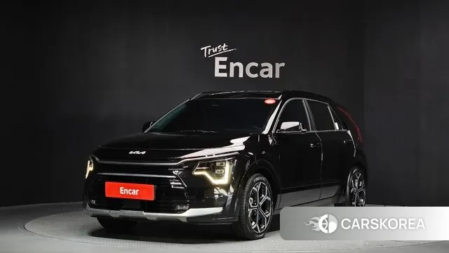 Kia Di Ol Nu Niro 2022 Черный из Кореи
