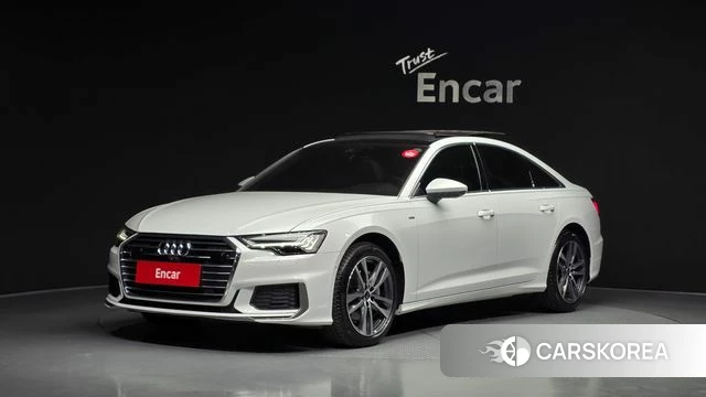 Audi A6 (C8) 2023 Белый из Кореи