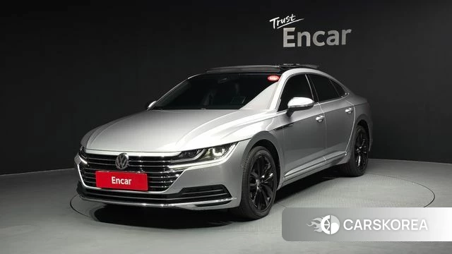 Volkswagen Arteon 2018 Серебряный из Кореи