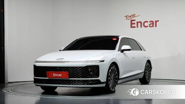 Hyundai Grandeur Hybrid (GN7) 2023 Белый из Кореи