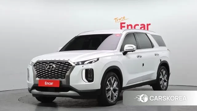 Hyundai Palisade 2021 Белый из Кореи