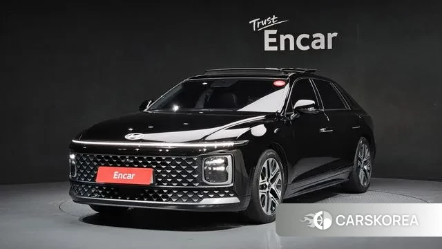 Hyundai Grandeur (GN7) 2023 Черный из Кореи