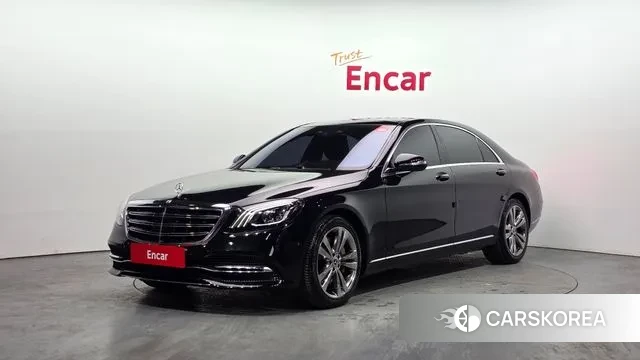 Mercedes-Benz S-Class W222 2018 Черный из Кореи