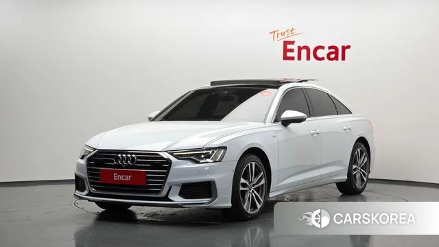 Audi A6 (C8) 2021 Белый из Кореи