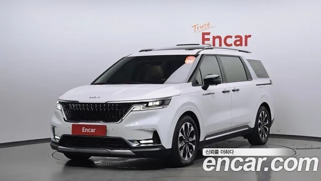 Kia Carnival 4th generation 2021 Белый из Кореи