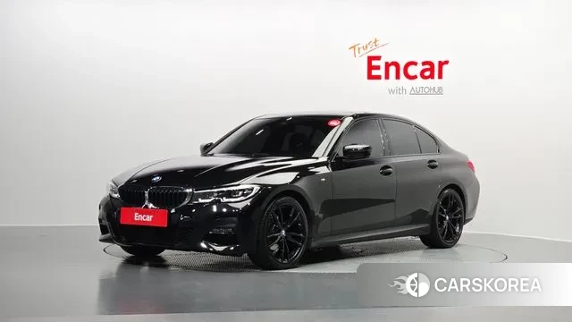 BMW 3 Series (G20) 2020 Черный из Кореи