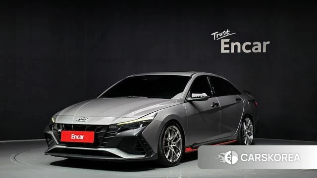 Hyundai Avante (CN7) 2021 Серый из Кореи