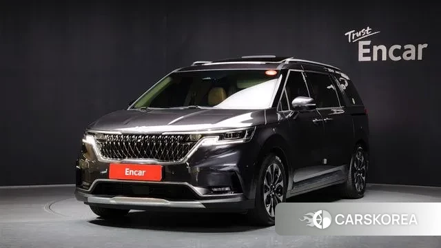 Kia Carnival 4th generation 2022 Серый из Кореи
