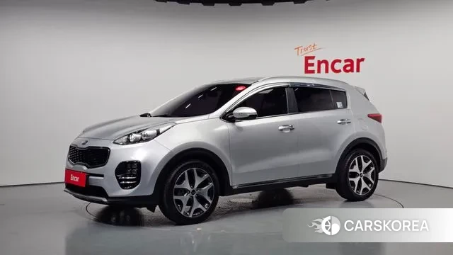 Kia Sportage 4th Generation 2018 Серебряный из Кореи