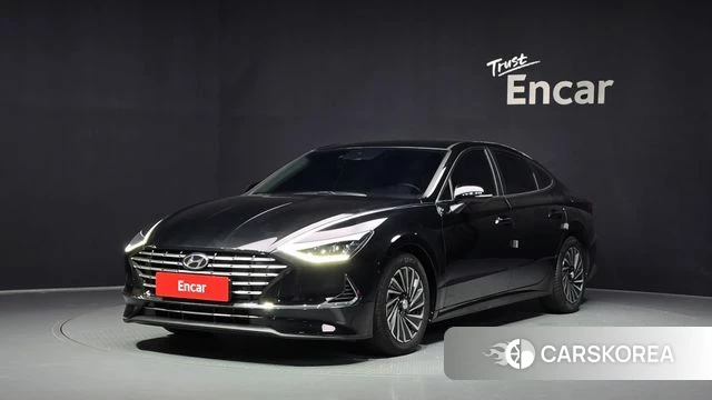 Hyundai Sonata Hybrid (DN8) 2021 Черный из Кореи