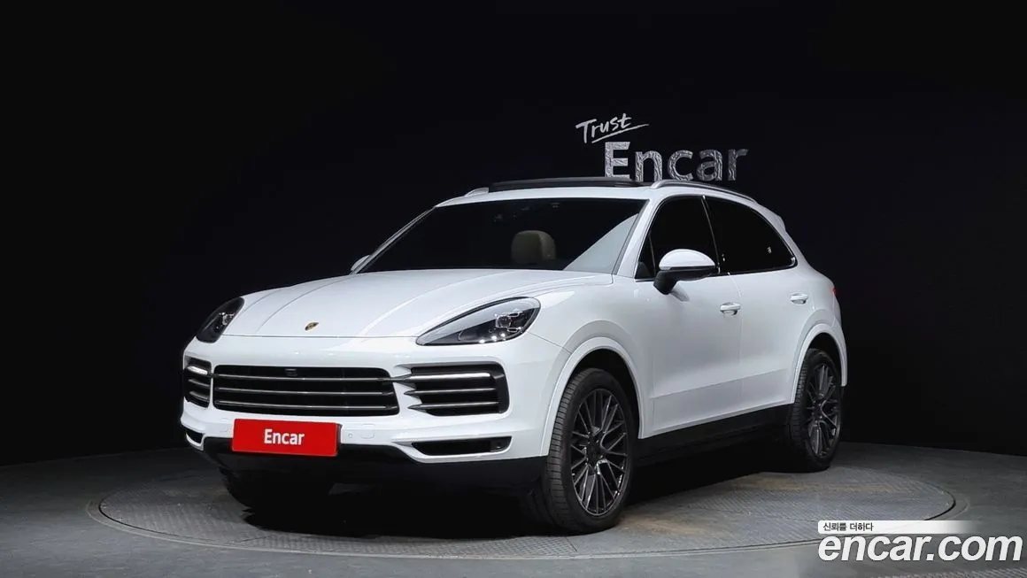 Porsche Cayenne (PO536) 2019 Белый из Кореи