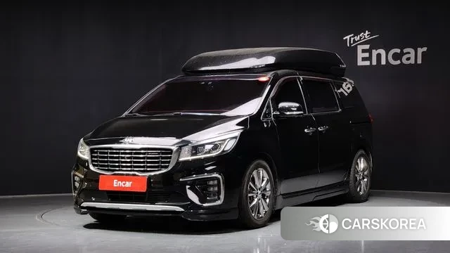 Kia The New Carnival 2019 Черный из Кореи