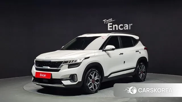 Kia Seltos 2022 Белый из Кореи
