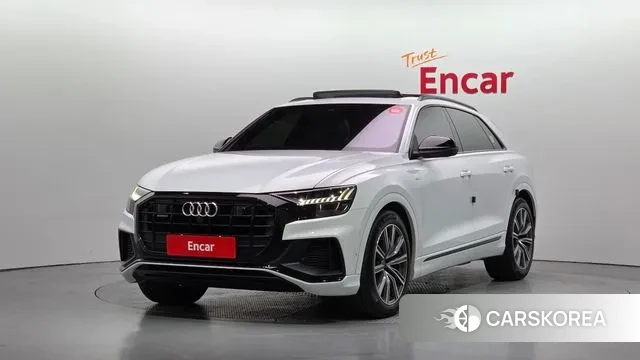 Audi Q8 (4M) 2021 Белый из Кореи