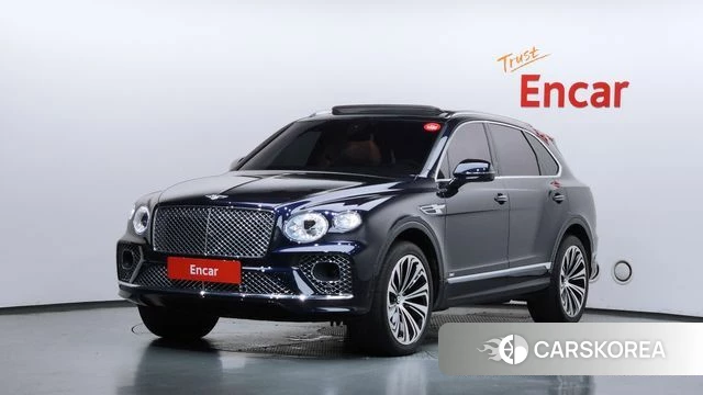 Bentley Bentayga 2022 Синий из Кореи