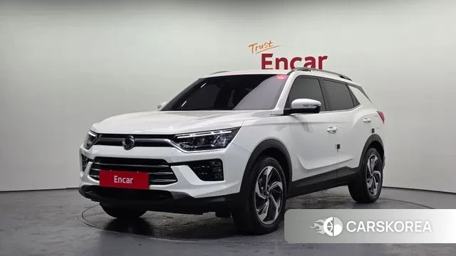 Ssangyong Beautiful Korando 2020 Белый из Кореи