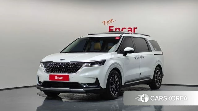 Kia Carnival 4th generation 2021 Белый из Кореи