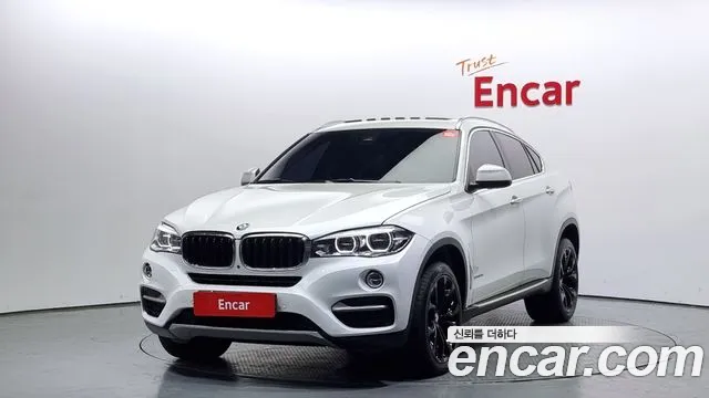 BMW X6 (F16) 2018 Белый из Кореи