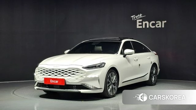 Kia K8 2022 Белый из Кореи